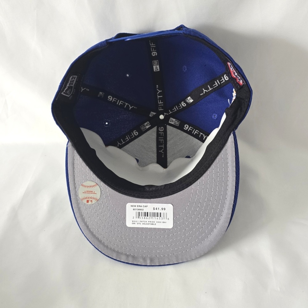 Chicago Cubs New Era 9Twenty Adjustable Cap Blue Hat MLB Licensed Baseball Gift - Picture 8 of 8